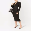 Dolce & Gabbana lace-up bustier jacket - Black