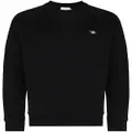 Maison Kitsuné Flag Fox cotton sweatshirt - Black
