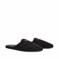 Giuseppe Zanotti Junge Fever crystal-embellished slippers - Black