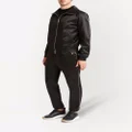 Giuseppe Zanotti Ronan zip-front bomber jacket - Black