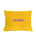 Seletti Mouth with Pins-print cushion (50x50cm) - Orange