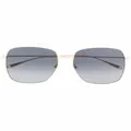 Gucci Eyewear oversized-frame gradient sunglasses - Gold