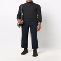 Dell'oglio merino roll neck jumper - Black