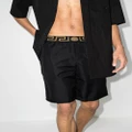 Versace Greca Border swim shorts - Black