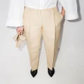 Jil Sander high-rise tailored trousers - Neutrals