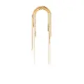 Wouters & Hendrix Serpentine falling chains earring - Gold