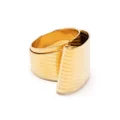 Wouters & Hendrix Wave band ring - Gold