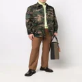 Valentino Garavani camouflage shirt jacket - Green