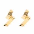 Wouters & Hendrix Swirl twist-detail earrings - Gold