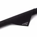 Prada Re-Nylon logo-plaque scarf - Black