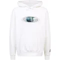 Supreme x The North Face Lenticular Mountains hoodie - White