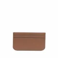 Tory Burch logo-motif leather cardholder - Brown