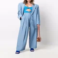 Stella McCartney high-waist tailored trousers - Blue