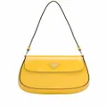 Prada Cleo leather shoulder bag - Yellow