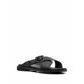 Camper Edy leather sandals - Black