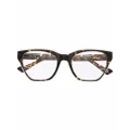 Etnia Barcelona tortoiseshell-effect square-frame glasses - Brown