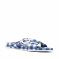 Camper Atonik gingham sandals - Blue
