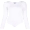 Wolford Berlin long-sleeve bodysuit - White