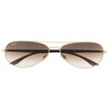 Ray-Ban RB3675 aviator-frame sunglasses - Brown