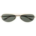 Ray-Ban RB3675 aviator-frame sunglasses - Black