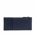 Alexander McQueen logo zipped wallet - Blue