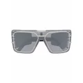 Balmain Eyewear Wonder Boy square-frame sunglasses - Blue
