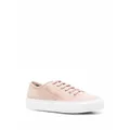 Ferragamo logo-embossed low-top sneakers - Pink