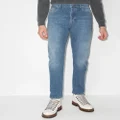 Brunello Cucinelli logo-patch slim-fit jeans - Blue