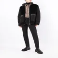 Karl Lagerfeld pouch-pocket zip jacket - Black