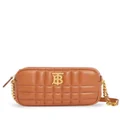 Burberry mini Lola quilted camera bag - Brown