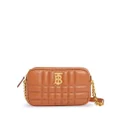 Burberry mini Lola quilted camera bag - Brown