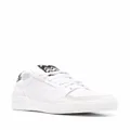 Missoni low-top leather sneakers - White