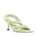 Proenza Schouler Pipe Rolo 90mm sandals - Green