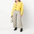 Proenza Schouler cropped V-neck cardigan - Yellow