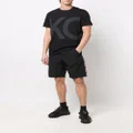 Calvin Klein Jeans logo-tape bermuda shorts - Black