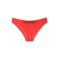 Calvin Klein logo-waistband detail bikini bottoms - Red