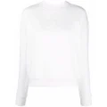 Calvin Klein logo-print sweatshirt - White
