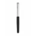 Aspinal Of London silver rollerball pen - Black