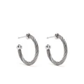 Charriol Celtic hoop earrings - Silver