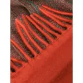 ETRO HOME paisley-print cashmere throw - Orange