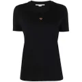 Stella McCartney star-embellished T-shirt - Black
