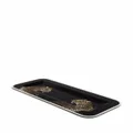 Dolce & Gabbana small leopard-print wood tray - Black