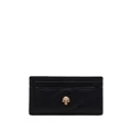 Alexander McQueen leather skull-stud purse - Black