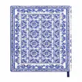 Dolce & Gabbana medium Mediterraneo-print ruled notebook - Blue