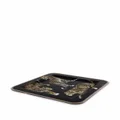 Dolce & Gabbana medium leopard-print wood tray - Black