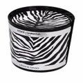 Dolce & Gabbana zebra-print scented candle (250g) - White