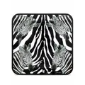 Dolce & Gabbana medium zebra-print wood tray - Black
