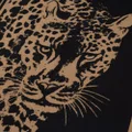 Dolce & Gabbana Leopardo-print cashmere blanket - Black