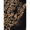Dolce & Gabbana Leopardo-print cashmere blanket - Black
