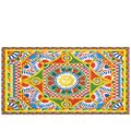 Dolce & Gabbana Carretto-print paper placemats (set of 36) - Yellow